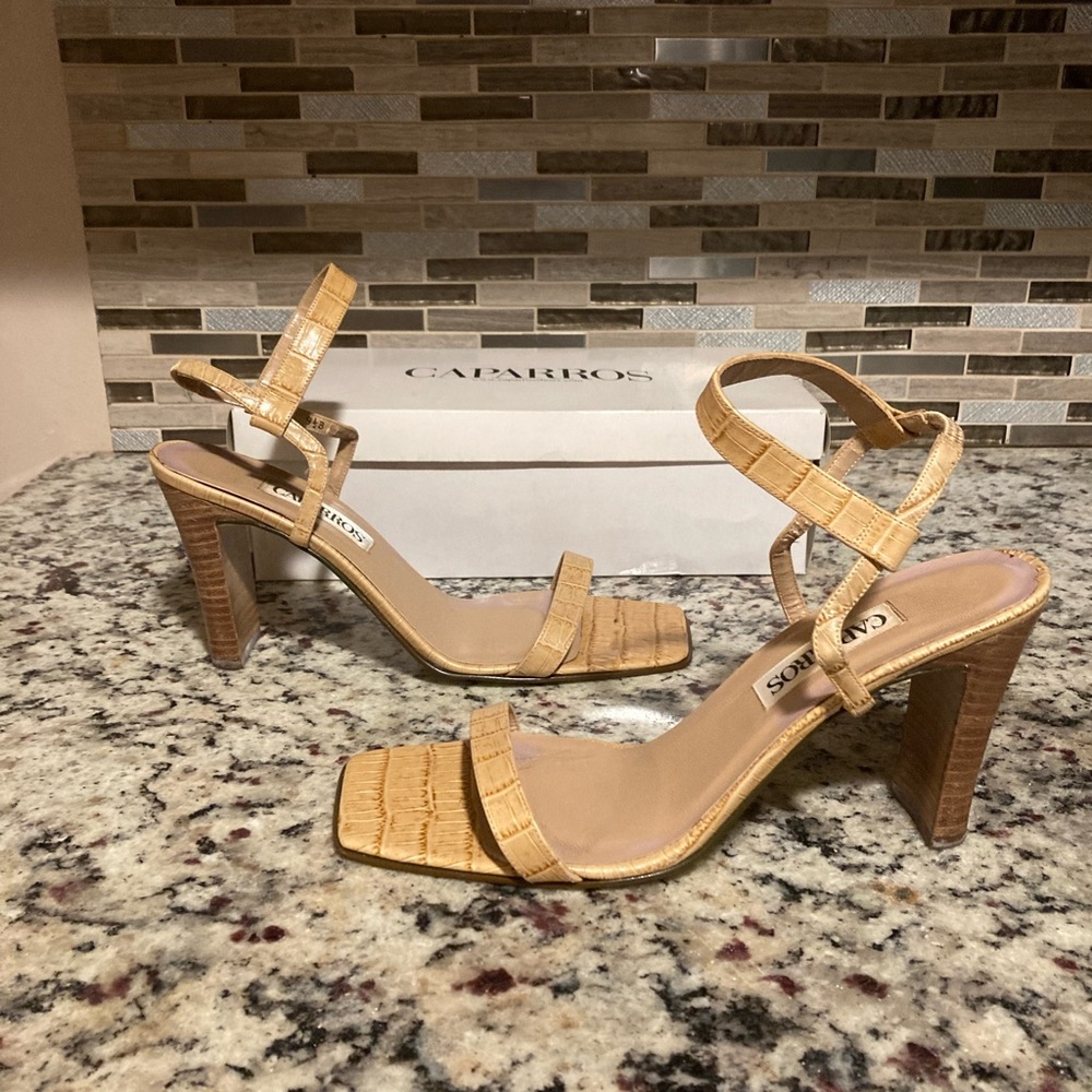 Caparros Crocodile Heels